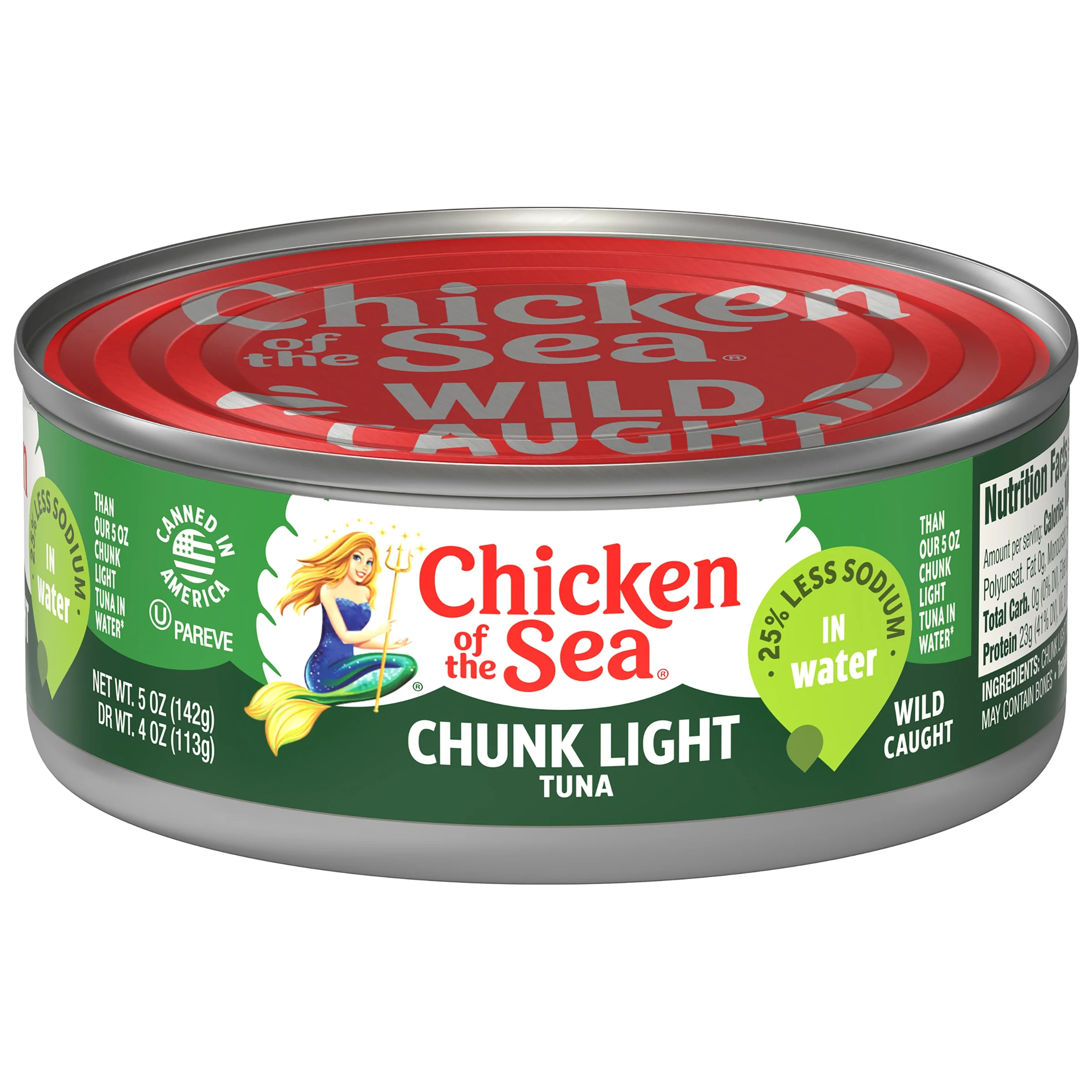 Chicken of the sea chunk light tuna 198g