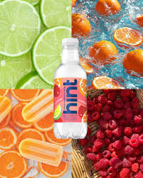 Hint water citrus raspberry twist flavor 474ml