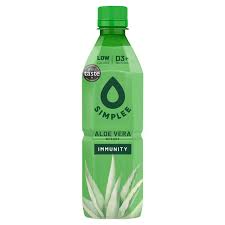 Simplee aloe vera with bits 500ml