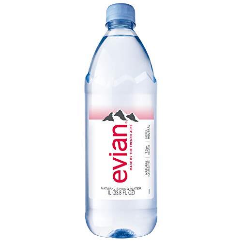 Evian natural spring water 1l