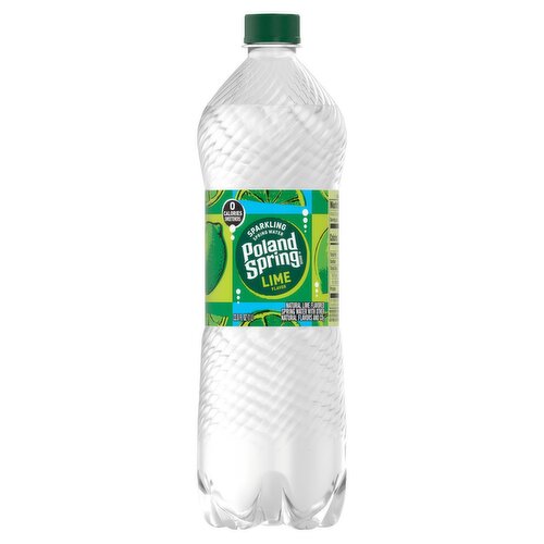 Poland spring sparkling lime flavour water 500ml