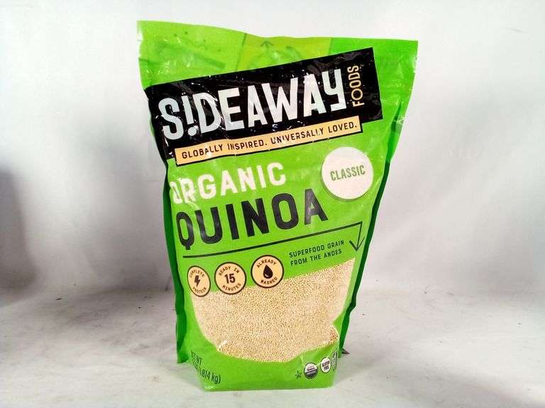 Sideaway organic quinoa 1.814kg