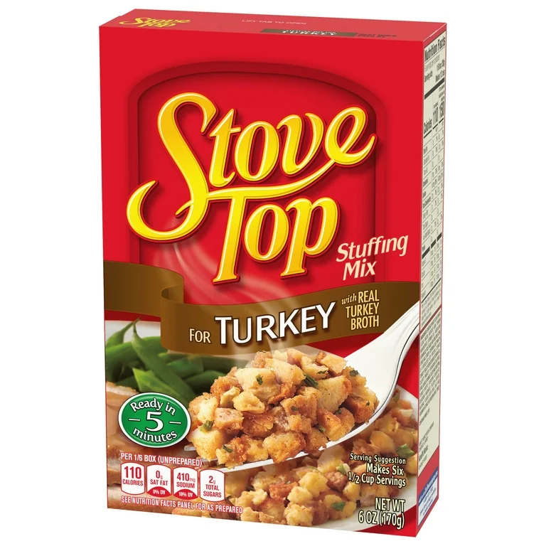 Stove top stuffing mix turkey170g