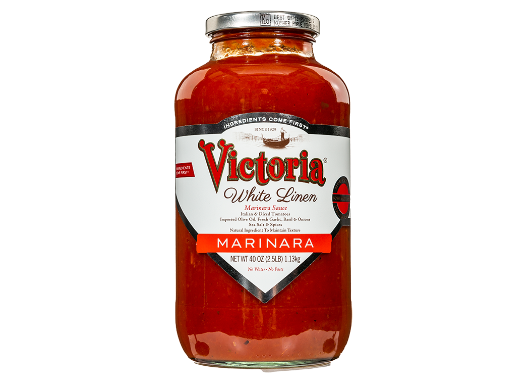 Victoria white linen marinara sauce 1.13kg