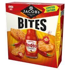 Jacob's bite frank's redhot spicy 125g