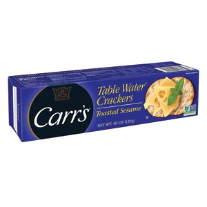 Carrs table water crackers assortment sesame 120g