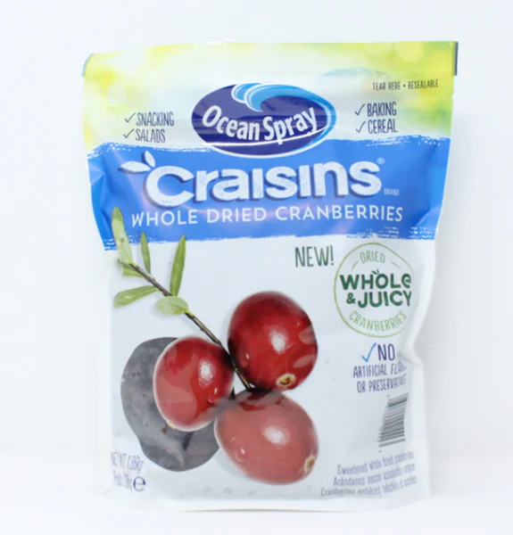 Craisins whole dried cranberries 1.36kg
